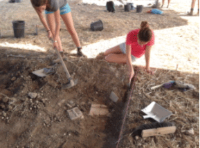 Ferrata tile found at Legio June 2013