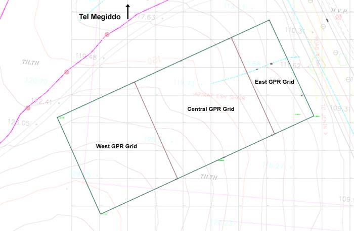 GPR Survey Area