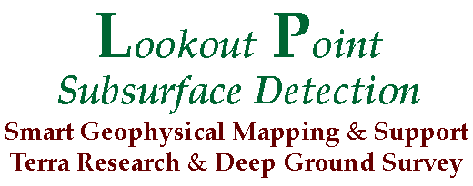 Lookout Point Smart Survey & Mapping - Terra Research & Deep Ground Survey